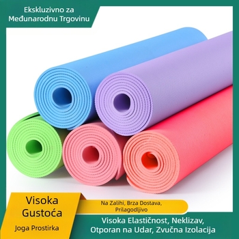 Eva prostirka za jogu za početnike, neklizajuća prostirka za jogu, podloga za kućnu teretanu, veleprodaja joga studija