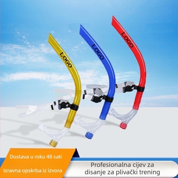 Tvornica izravne prodaje cijevi za disanje za plivanje, oprema za ronjenje, univerzalna silikonska cijev za disanje za odrasle protiv gušenja, trener za cijev za disanje za ronjenje