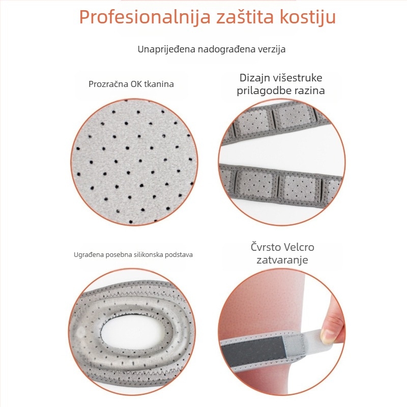 Patella Band profesionalni sportski štitnik za koljeno, štitnik za zglob koljena, ženska sportska oprema za trčanje, štitnik za koljeno s užetom za preskakanje