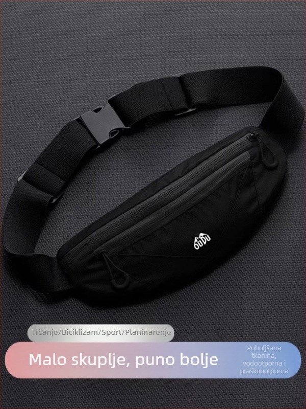 Ljetna torba za trčanje po struku, uniseks sportska torba za mobitel za maraton, vodootporna torba za fitness opremu