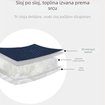 Najprodavanija dječja vreća za spavanje s otporom na udarce, jednodijelni prsluk za bebe, zadebljana vreća za spavanje, utješna dekica od pea baršuna za bebe, poplun