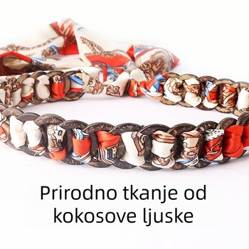 Korejski modni remen s vrpcom i suknjom, jednostavan, univerzalni ukrasni traperice za žene, super dugi tkani remen od vrpce