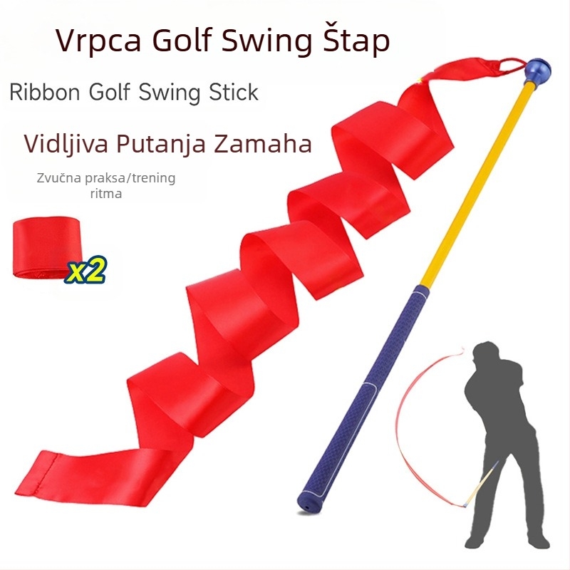 Proizvođač golf palica za ljuljanje Teleskopski mini zvučni swing klub za golf Swing vježbač za ljuljanje palica