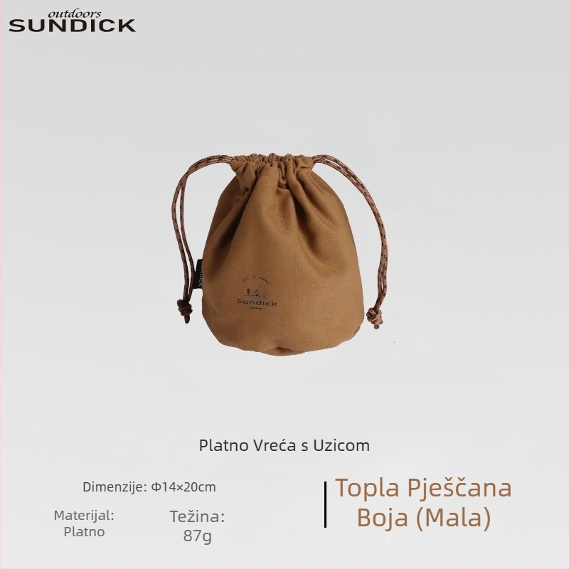 Kutija za pohranu maramica Mountain Guest, platnena, vanjska torba za pohranu u kampu, blagovaonski stol, pladanj za stolić za kavu, toplinska izolacijska podloga