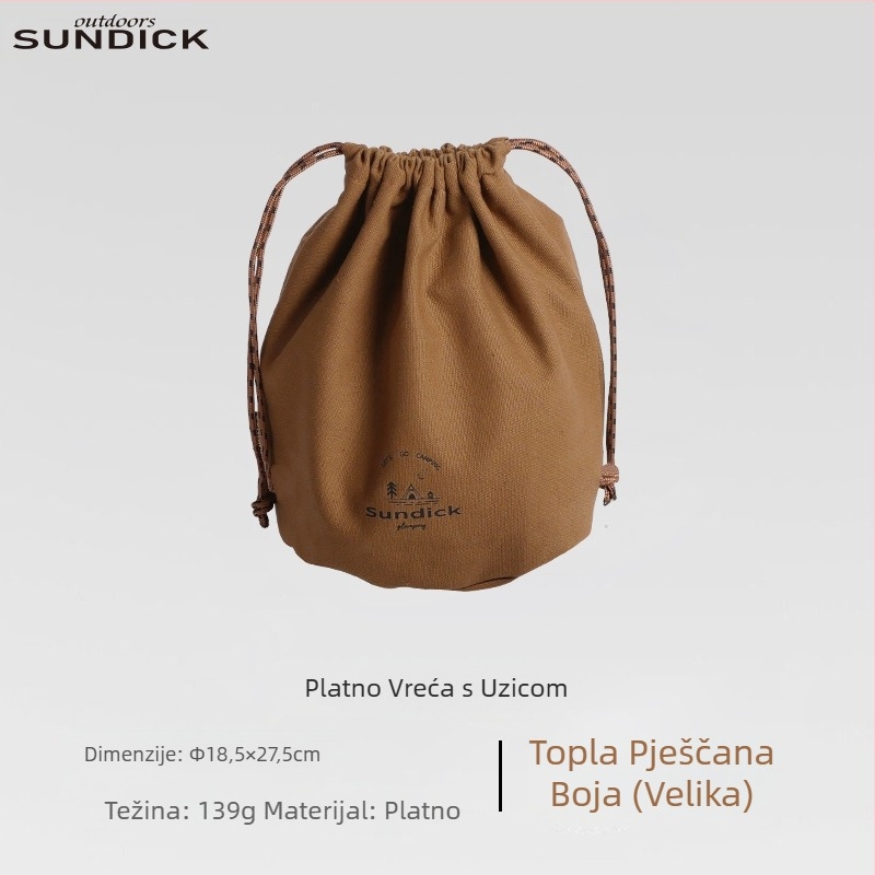 Kutija za pohranu maramica Mountain Guest, platnena, vanjska torba za pohranu u kampu, blagovaonski stol, pladanj za stolić za kavu, toplinska izolacijska podloga