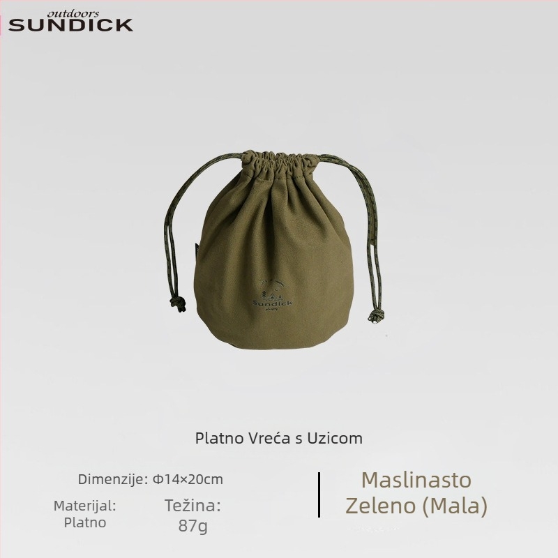 Kutija za pohranu maramica Mountain Guest, platnena, vanjska torba za pohranu u kampu, blagovaonski stol, pladanj za stolić za kavu, toplinska izolacijska podloga