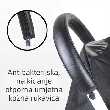 Zaštita za ruke za kolica, kožna, sprijeda i straga, univerzalna, tvornički direktno od yoya/yuyu/yoyo2
