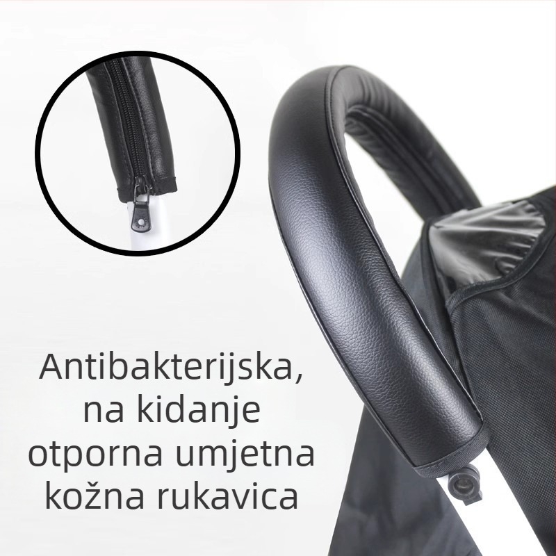Zaštita za ruke za kolica, kožna, sprijeda i straga, univerzalna, tvornički direktno od yoya/yuyu/yoyo2