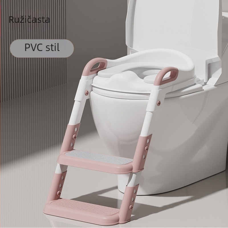 Dječji WC sa stepenicama, muški i ženski dječji WC, sklopiva stepenica, kućanska dječja protuklizna stepenica