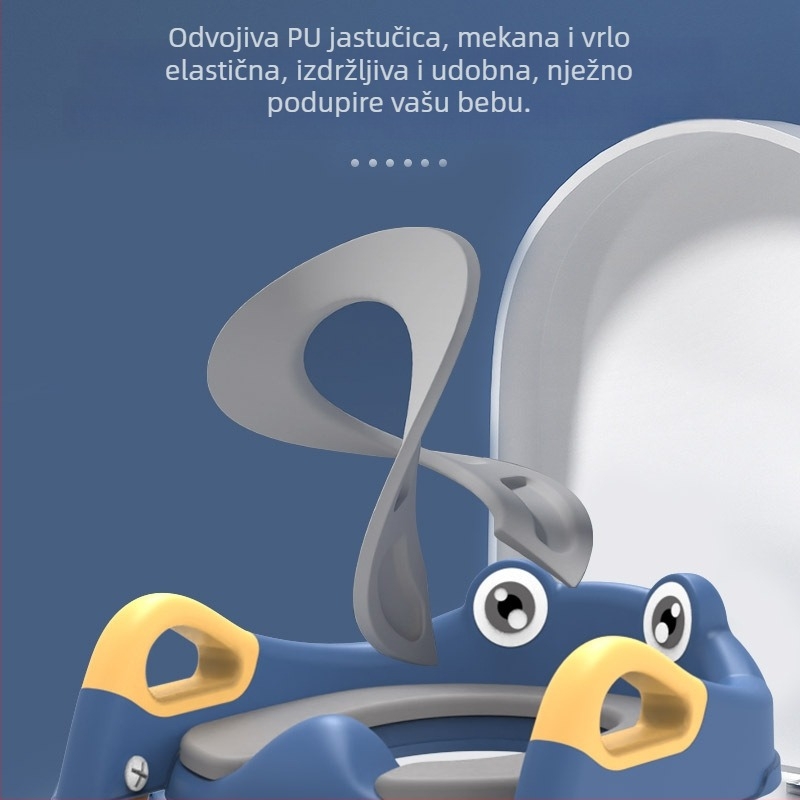 Dječji WC, pomoćni artefakt za stepenice za dječake i djevojčice, podesivi stepenasti dječji WC