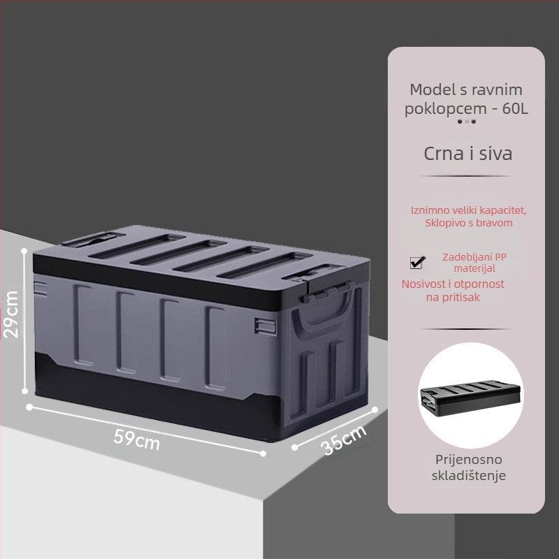 Kutija za pohranu automobila, prtljažnik automobila, sklopiva kutija za pohranu, osnovne potrepštine u automobilu, prekogranični popularni proizvod