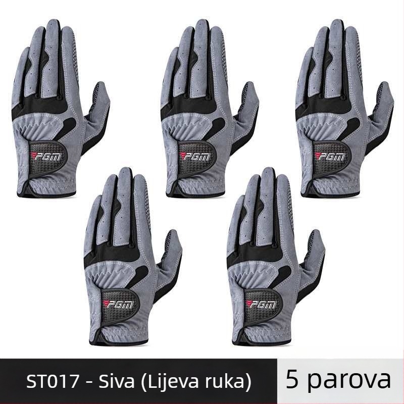 PGM Golf rukavice Muške neklizajuće prozračne Ultrafilm rukavice Golf pribor za ribolov Pojedinačne za lijevu i desnu ruku