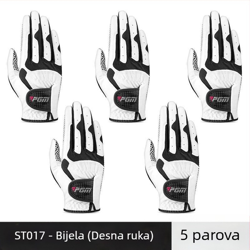 PGM Golf rukavice Muške neklizajuće prozračne Ultrafilm rukavice Golf pribor za ribolov Pojedinačne za lijevu i desnu ruku