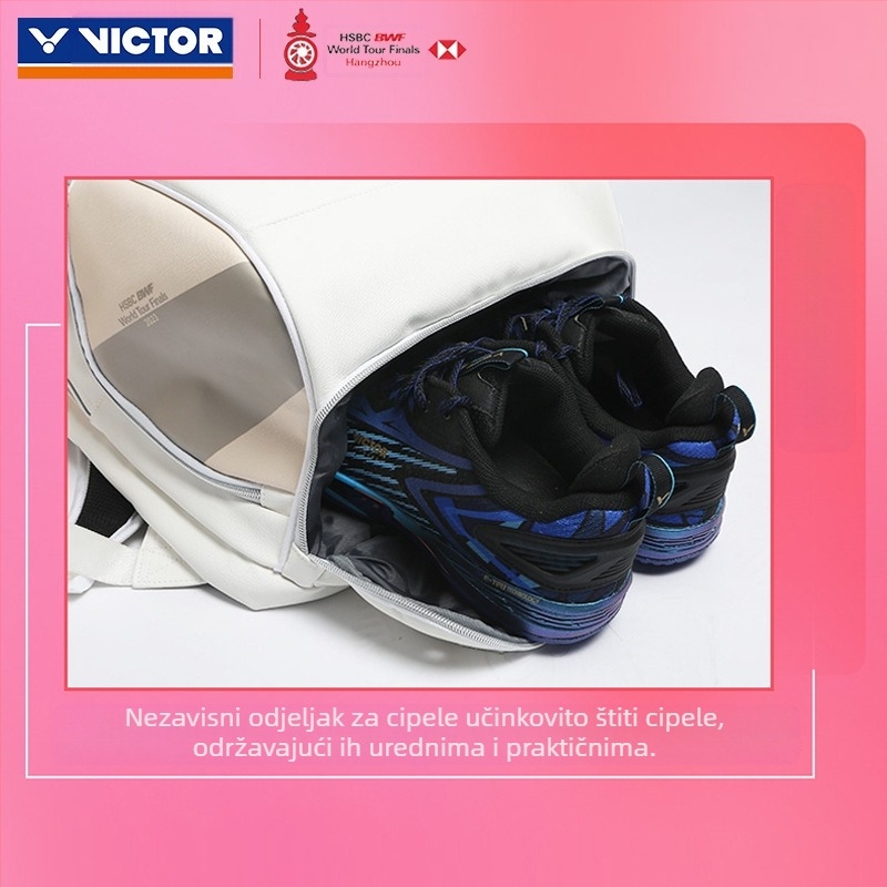 Nova Wictor Victory Tour Finals komemorativno izdanje Independent Shoe Warehouse višenamjenska torba za badminton velikog kapaciteta