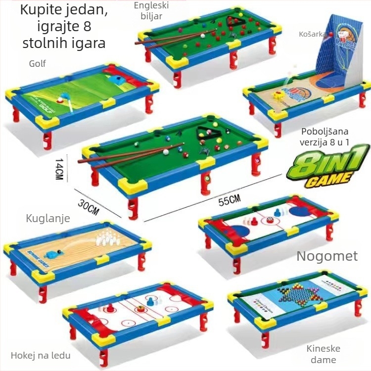 Prekogranični najprodavaniji dječji unutarnji biljarski stol tremolo veliki proizvođači dječjih biljarskih igračaka prodaju izravno u ime kose