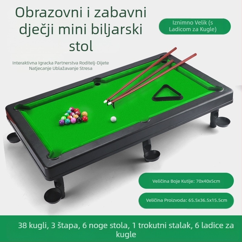 Prekogranični najprodavaniji dječji unutarnji biljarski stol tremolo veliki proizvođači dječjih biljarskih igračaka prodaju izravno u ime kose