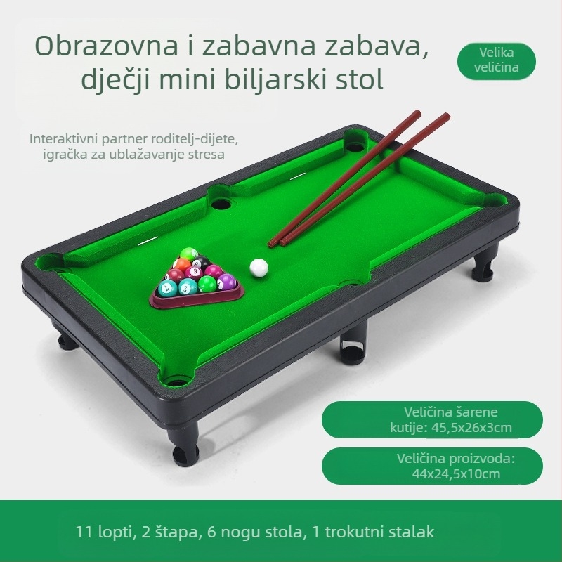 Prekogranični najprodavaniji dječji unutarnji biljarski stol tremolo veliki proizvođači dječjih biljarskih igračaka prodaju izravno u ime kose