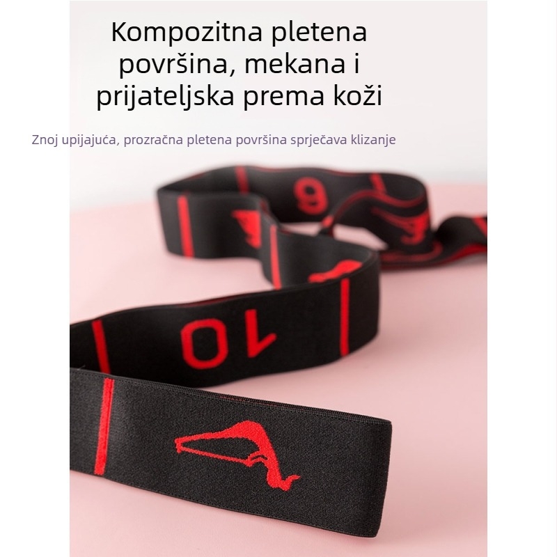 Pojas za rastezanje joge za žene, pojas za zatezanje otvorenih ramena za djecu, digitalni pojas za rastezanje za latino plesove, pojas za posebne vježbe