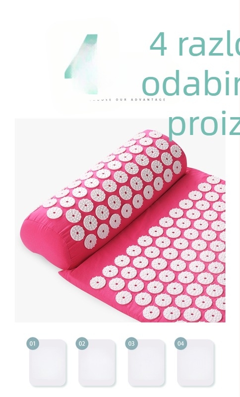 Masaža Akupunktura Prostirka za jogu Fitness Proizvodi Terapija vježbanjem Jastučnica za akupunkturne točke Set za akupunkturnu masažu Akupunktura ++