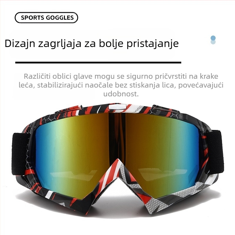 Vanjske motociklističke vjetrootporne naočale Harley Retro vjetrootporne naočale za pijesak Skijaške naočale za muškarce i žene veleprodaja