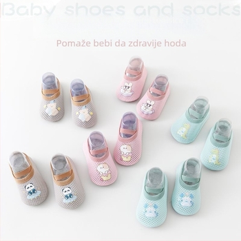 Dječje podne čarape, ljetne mrežaste, tankog presjeka, muške i ženske, dječje unutarnje, mekane, neklizajuće, rashlađujuće, dječje podne cipele za malu djecu