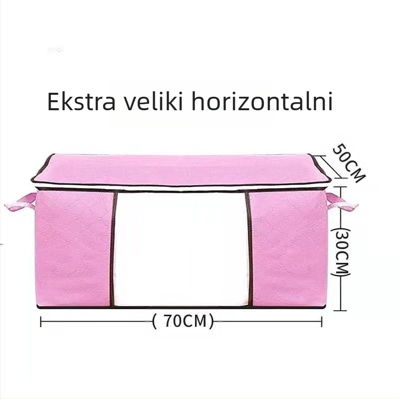 Zadebljana pamučna torba za pohranu odjeće, kutija za završnu obradu odjeće, torba za prošivenu odjeću, torba za prtljagu, torba za selidbu, pakiranje, velika torba
