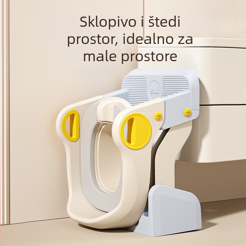 Ljestve za dječji WC, Dječja sjedalica za kahlicu, Prostirka za dječji WC, Jastuk za sjedalicu za dječji WC, Prsten za sjedalicu za kahlicu, Sjedalica za kahlicu s prostorom za pohranu, Kahlica