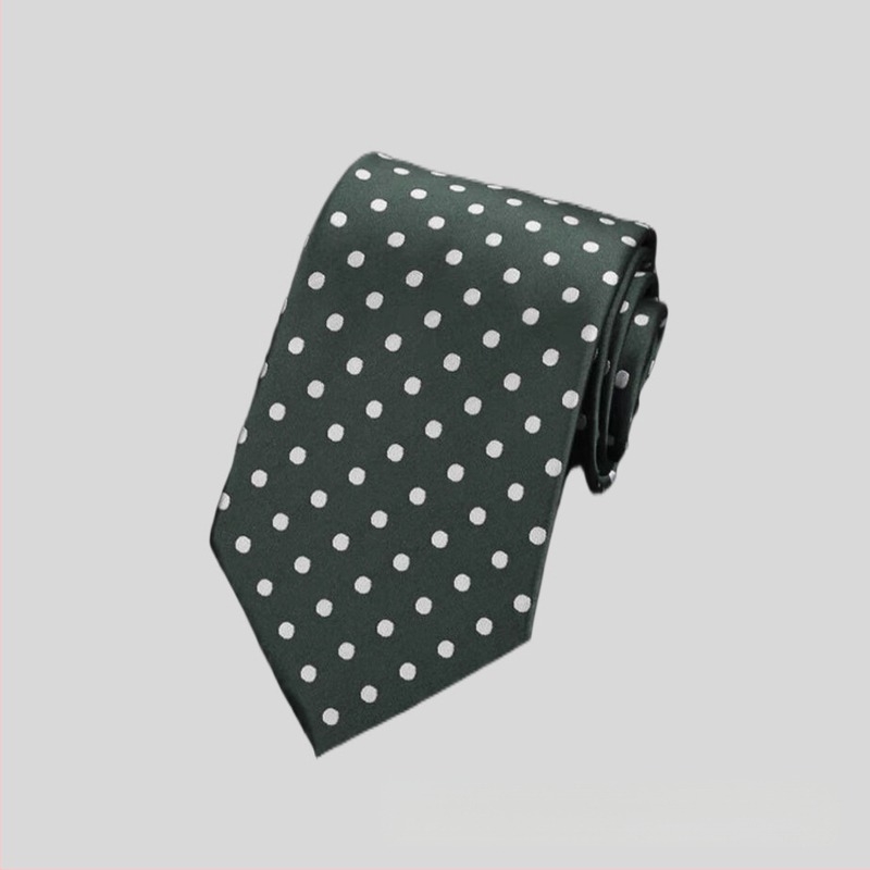 Tvornica na zalihi veleprodaja formalne odjeće poslovna moda ležerna 8CM točkice jednobojno vjenčanje profesionalna radna kravata s točkicama