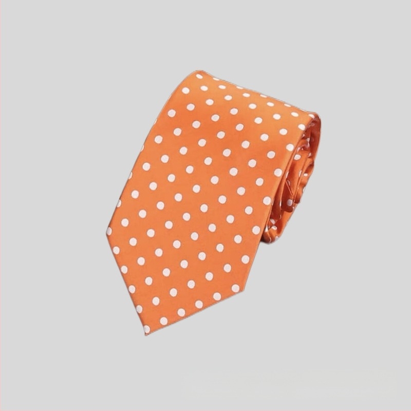 Tvornica na zalihi veleprodaja formalne odjeće poslovna moda ležerna 8CM točkice jednobojno vjenčanje profesionalna radna kravata s točkicama