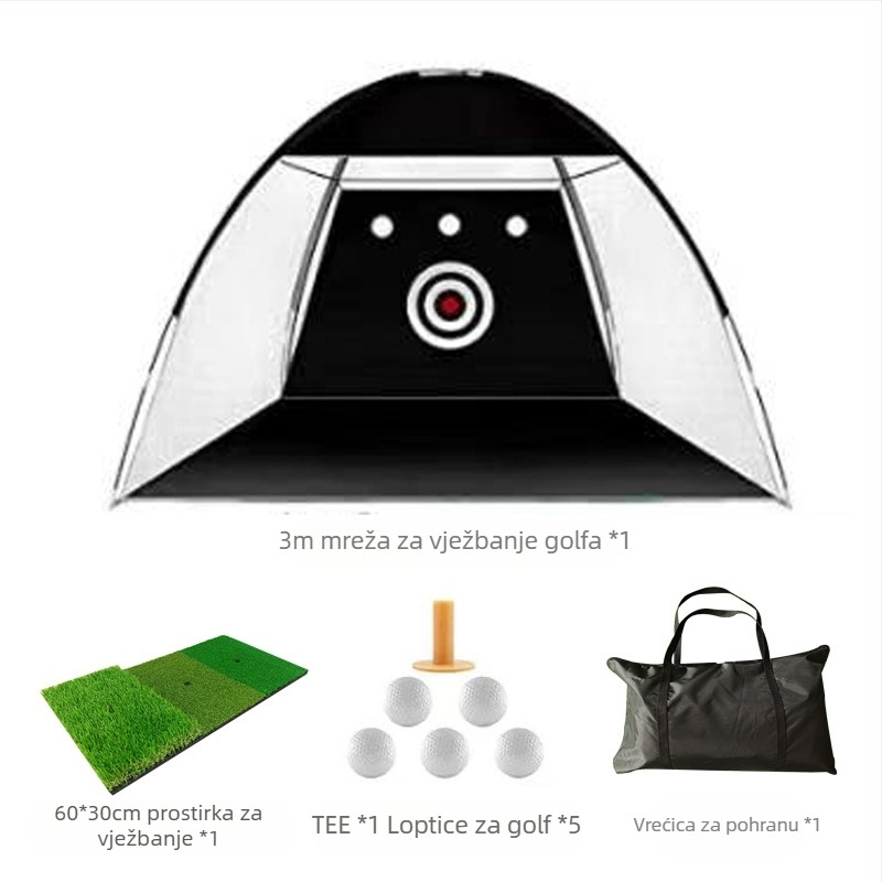 Spot Cross-Border Golf Net Golf oprema za unutarnju i vanjsku upotrebu Golf mreža za vježbanje Novi golf set