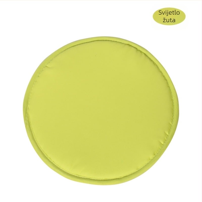 Kućanski jednostavni okrugli jastuk u boji slatkiša od 30 cm, zadebljani spužvasti okrugli jastuk za stolicu, čista boja tkanine, jastuk za stolicu, veleprodaja