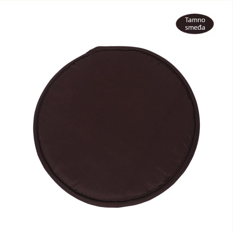 Kućanski jednostavni okrugli jastuk u boji slatkiša od 30 cm, zadebljani spužvasti okrugli jastuk za stolicu, čista boja tkanine, jastuk za stolicu, veleprodaja