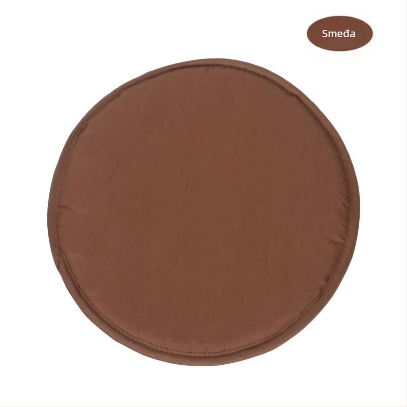 Kućanski jednostavni okrugli jastuk u boji slatkiša od 30 cm, zadebljani spužvasti okrugli jastuk za stolicu, čista boja tkanine, jastuk za stolicu, veleprodaja