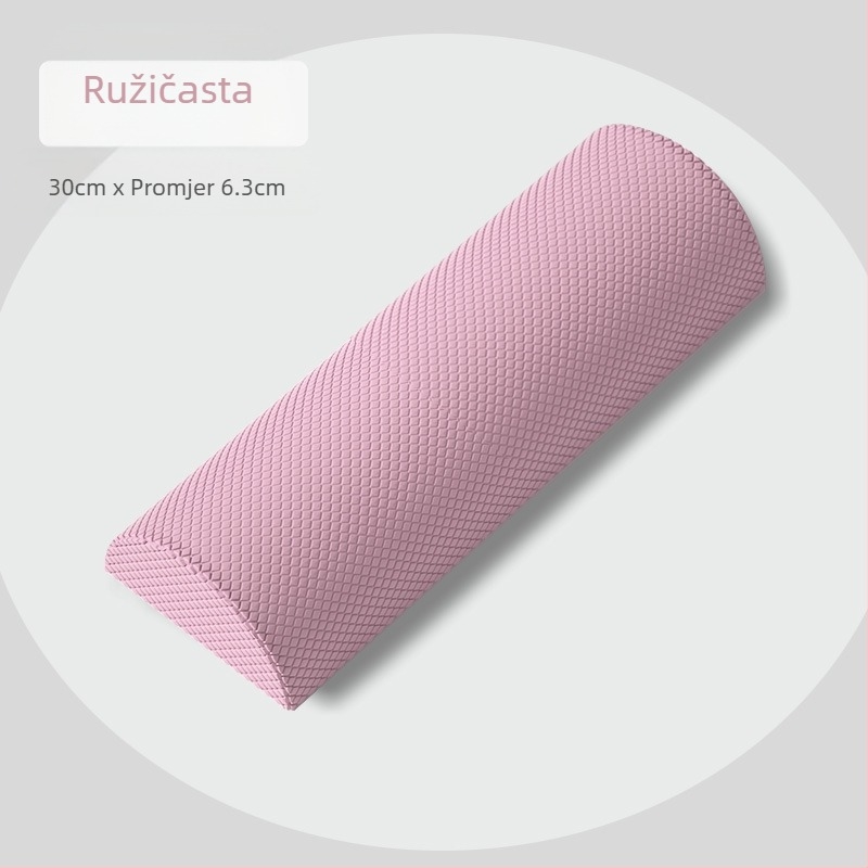 Polukružni stup za jogu EVA kamuflažni stup za opuštanje s poluosovinom Balance Bar romboidna plutajuća točka osovina od pjene za fitness Pilates stup