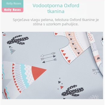 Vrećica za pohranu dječjih pelena Vrećica za pelene Odlazna torba za nošenje