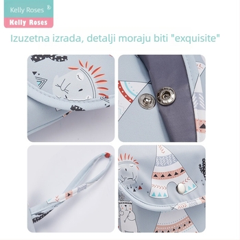 Vrećica za pohranu dječjih pelena Vrećica za pelene Odlazna torba za nošenje