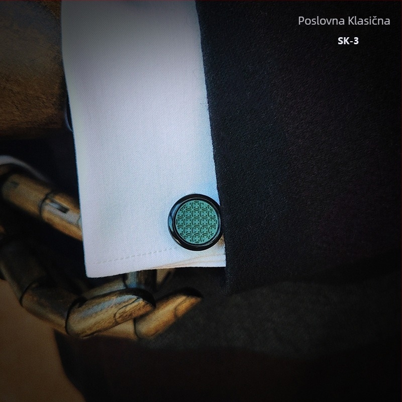 Muške francuske manžete za košulju, poklon set, dodaci za odijelo, gumbi za košulju, formalni poslovni, svestrani, u obliku suze