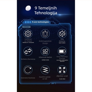 Njemački mehanički sat, automatski navijač za satove, kućanski električni navijač za satove vrhunske kvalitete, potpuno automatski rotirajući sat