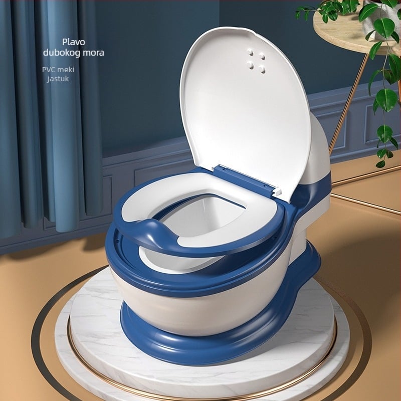 Dječji WC, veliki kućanski WC, djevojački WC, beba, mala djeca, umjetni urin, kanta za dječake, urin