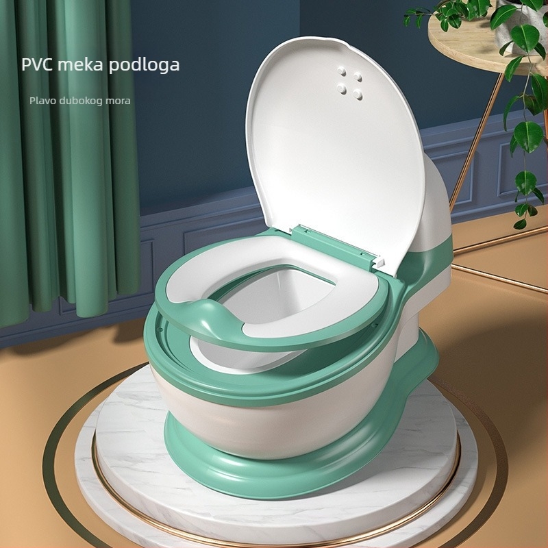 Dječji WC, veliki kućanski WC, djevojački WC, beba, mala djeca, umjetni urin, kanta za dječake, urin