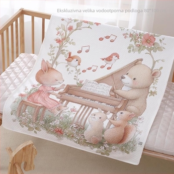 Jedinstvene tiskane plahte za novorođenče, jastučić za pelene od čistog pamuka, vodootporne, perive, prozračne, cijele plahte, uvećani jastučić za pelene