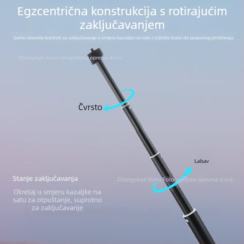 Feiyu produžni štap Dajiang Vast stabilizator za mobitel univerzalni selfie štap sportska kamera gopro13 ručni štap