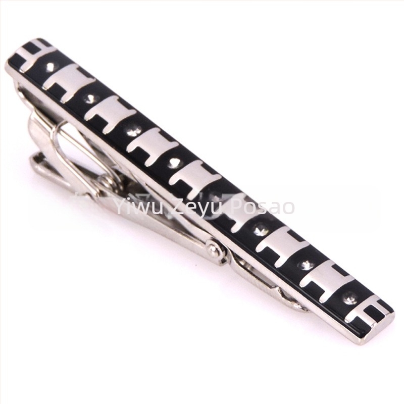 Modna muška kopča za kravatu s žičanim izvlačenjem, kristalna školjka, kopča za kravatu za poslovne muškarce, tvornička cijena, rasprodaja