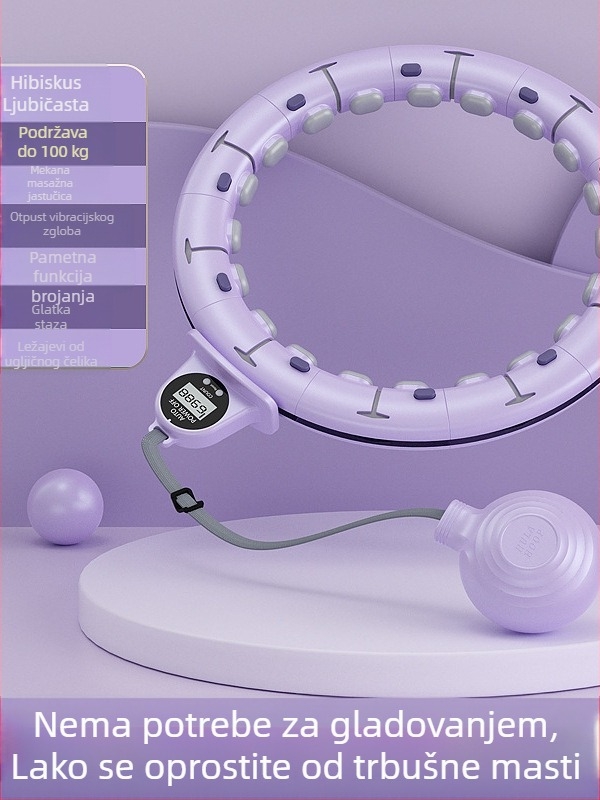 Pametni hula hoop steznik za trbuh i struk, fitness za mršavljenje, ženski tanki trbuh, jednostavan moderni steznik za trbuh