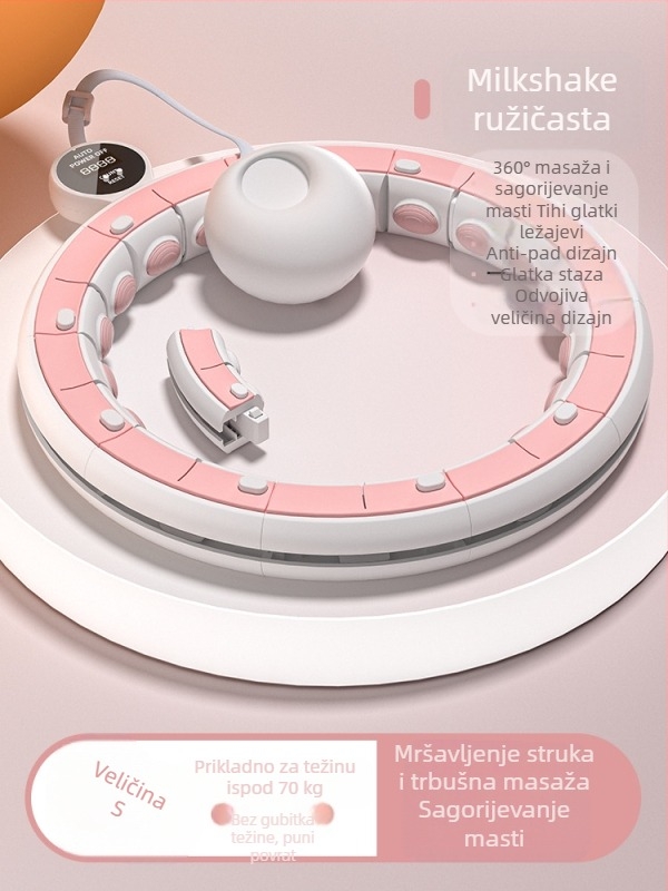 Pametni hula hoop steznik za trbuh i struk, fitness za mršavljenje, ženski tanki trbuh, jednostavan moderni steznik za trbuh