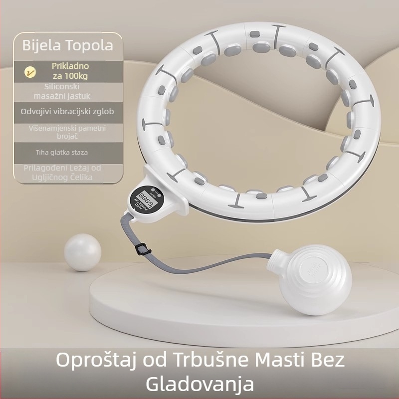 Pametni hula hoop steznik za trbuh i struk, fitness za mršavljenje, ženski tanki trbuh, jednostavan moderni steznik za trbuh