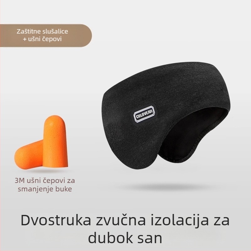 Nove zimske tople vunene pletene štitnike za uši za biciklizam na otvorenom, otporne na vjetar, hladnoću i smrzavanje, svestrane štitnike za uši s flis podstavom