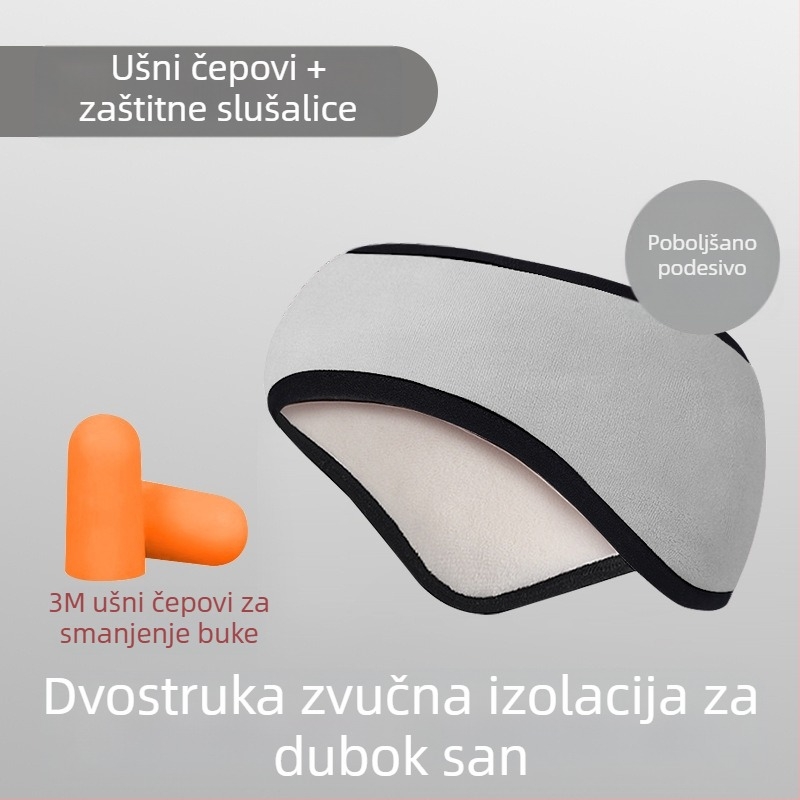 Nove zimske tople vunene pletene štitnike za uši za biciklizam na otvorenom, otporne na vjetar, hladnoću i smrzavanje, svestrane štitnike za uši s flis podstavom