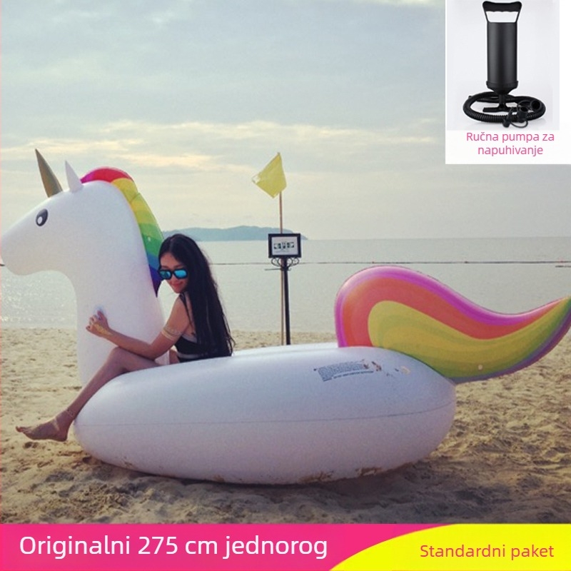 Naočale Velika žuta patka Ljetni odmor Plutajuća voda Napuhani prsten za plivanje Nosač Zadebljana patka Vanjski rafting Plutajući krevet