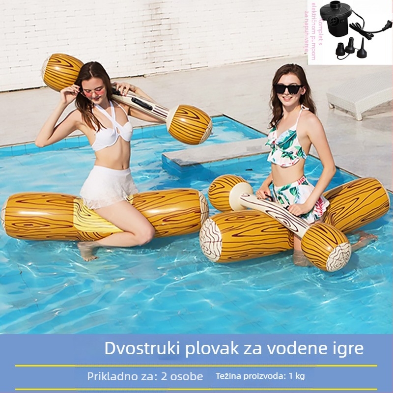 Naočale Velika žuta patka Ljetni odmor Plutajuća voda Napuhani prsten za plivanje Nosač Zadebljana patka Vanjski rafting Plutajući krevet